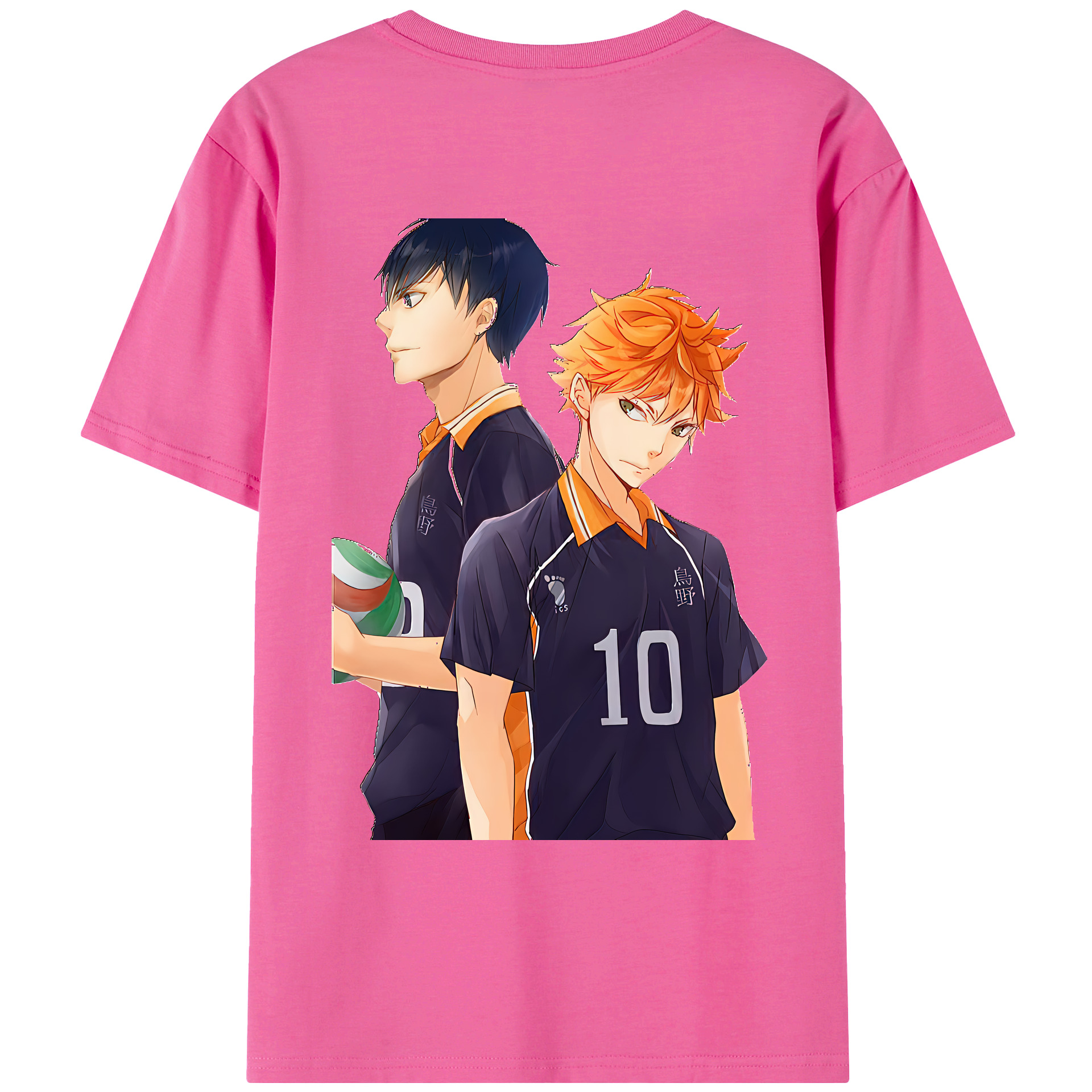 （画像用） ハイキュー!! Haikyu!! レディース半袖Tシャツ(バックプリント)
